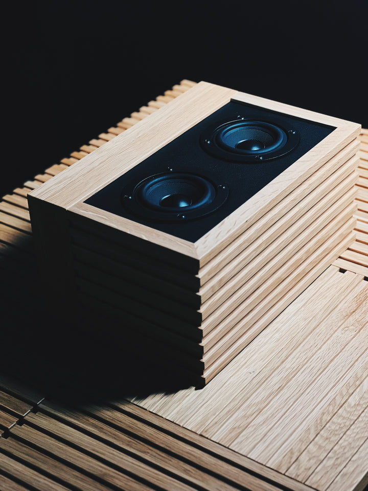 Acoustibox Solid Oak Bluetooth Speaker