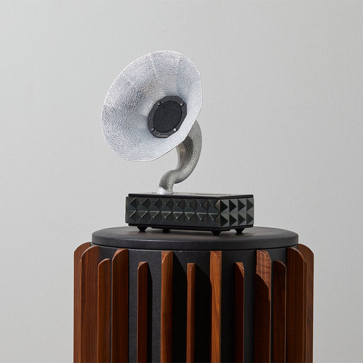 Acoustibox Solid Silver Acoustic Speaker