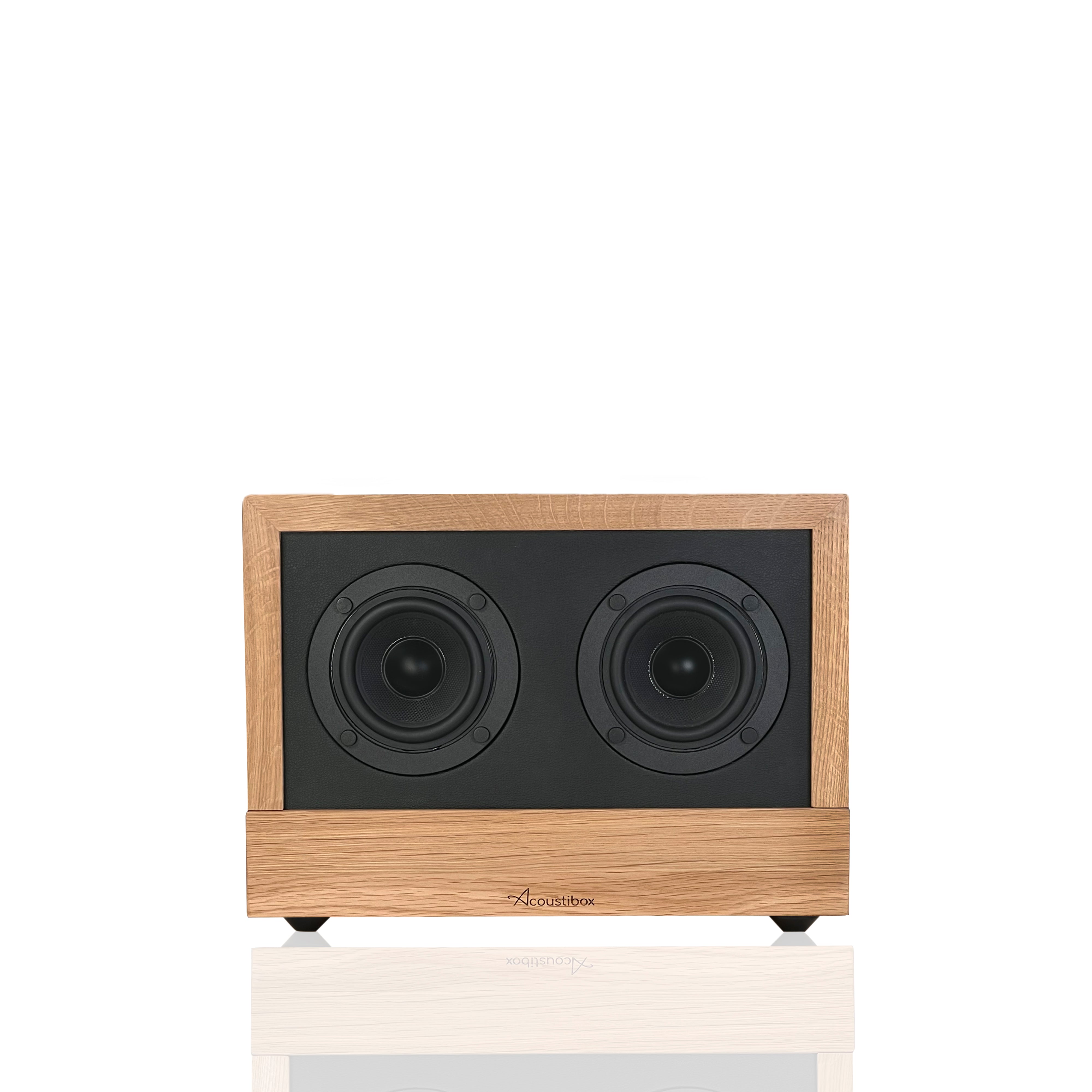 Acoustibox Solid Oak Bluetooth Speaker